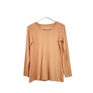 Pure Jill Women's Cotton Stretch Long Sleeves Tee - XS